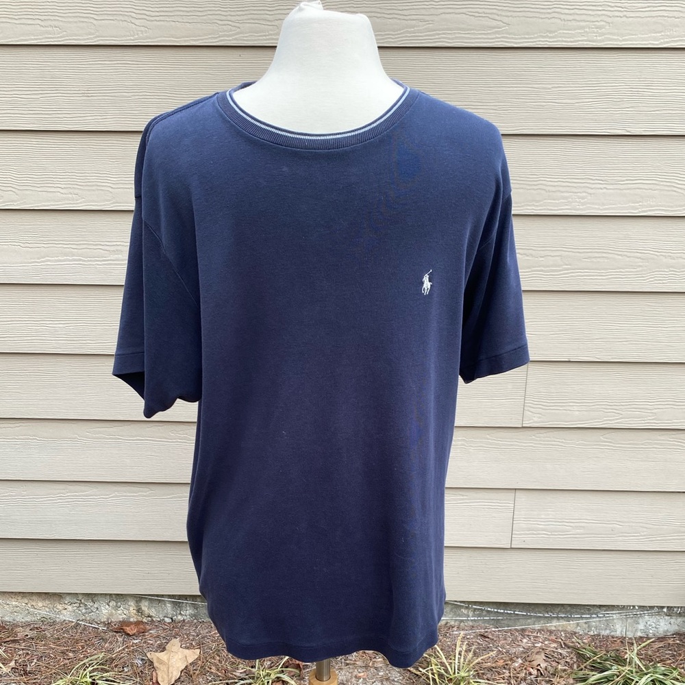 Navy Blue Polo T-Shirt